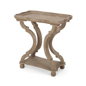 GDF Studio Disney French Country Accent Table with Rectangular Top, Natural