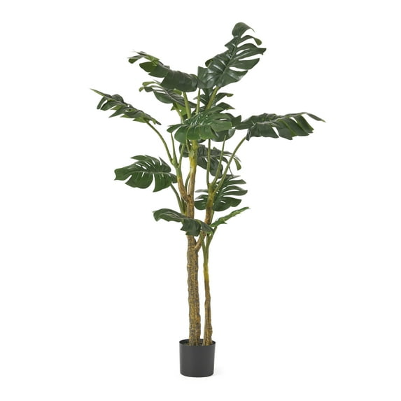 GDF Studio Dorse Artificial Monstera Tree, 5' x 2.5'