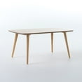 thumbnail image 1 of GDF Studio Hoyt Mid Century Modern Wood Rectangular Coffee Table, Natural, 1 of 7
