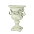 thumbnail image 1 of GDF Studio Isia Outdoor Cast Stone Garden Urn Planter, White Moss, 1 of 5