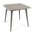 thumbnail image 1 of GDF Studio Ivan Outdoor Acacia Wood Square Dining Table Gray, 4 Person, 1 of 7