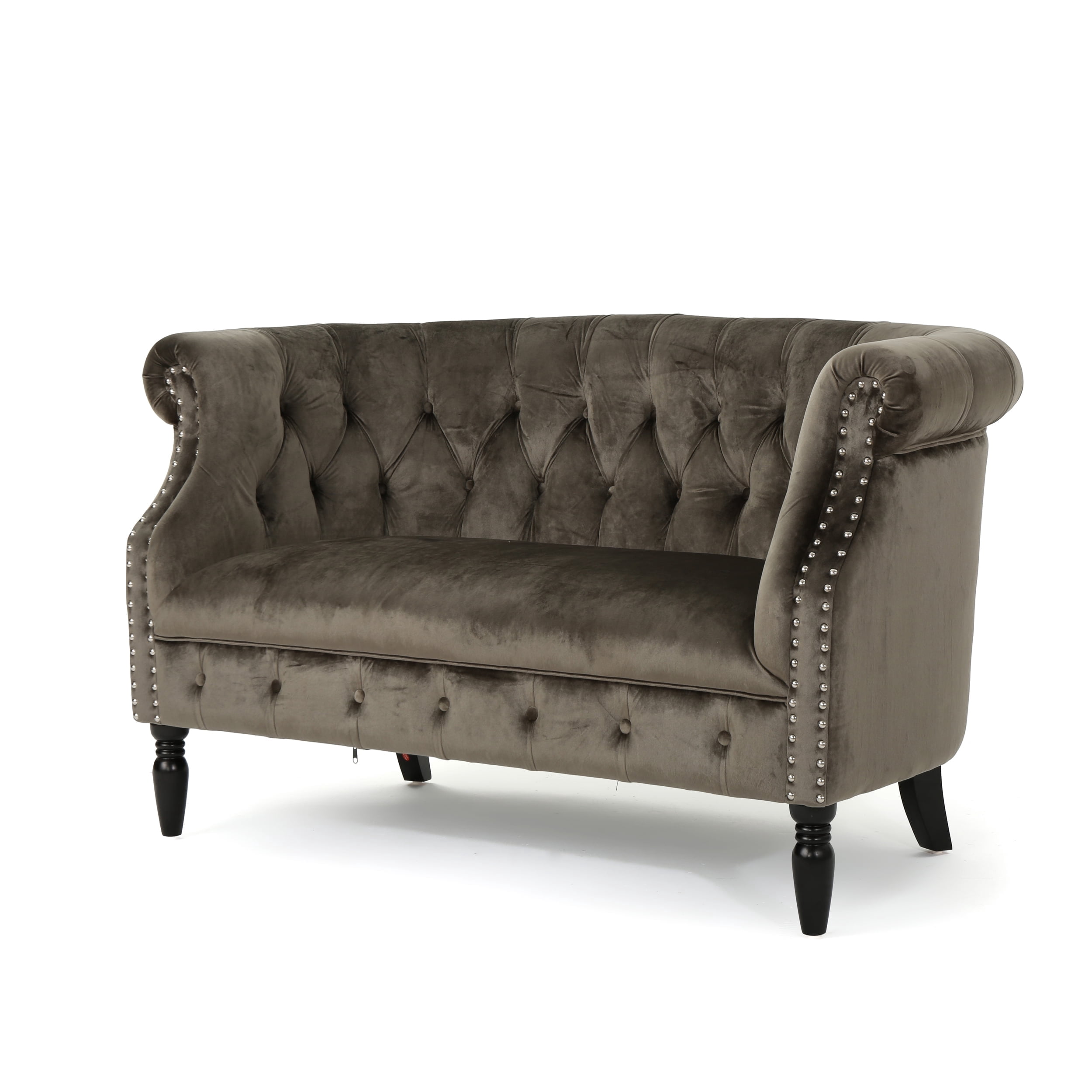 GDF Studio Loveseat, Gray