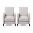 thumbnail image 1 of GDF Studio Lucas Fabric Recliner, Light Gray, 1 of 13