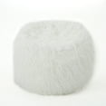 thumbnail image 1 of GDF Studio Lycus Bean Bag Chair, White, 1 of 5