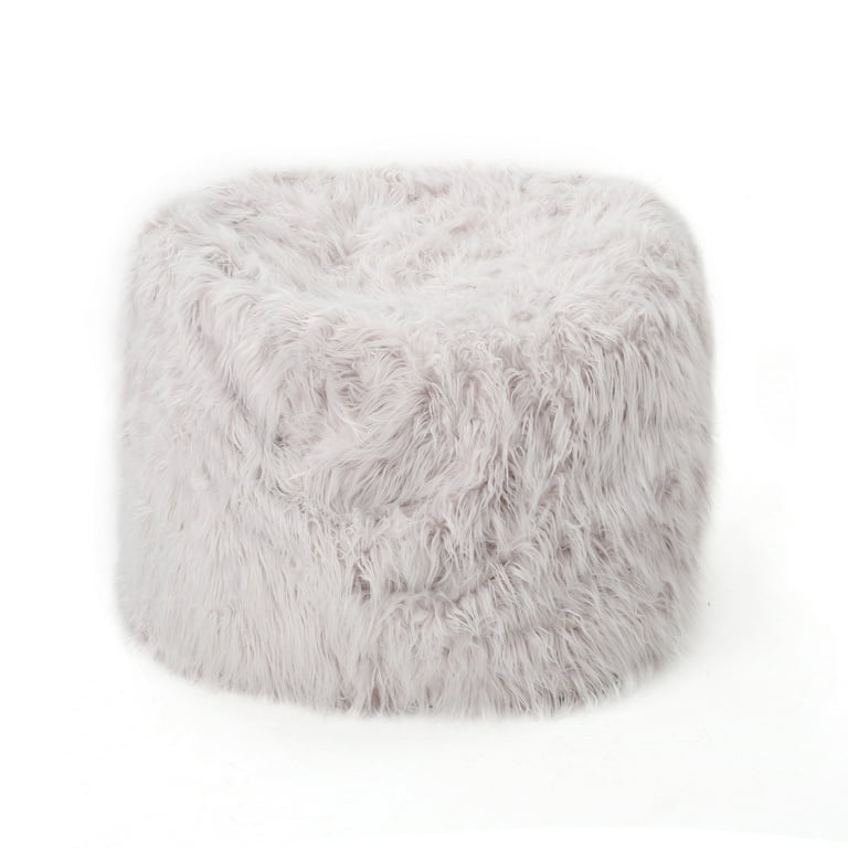 GDF Studio Lycus Furry Bean Bag Lavender Walmart