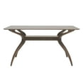thumbnail image 1 of GDF Studio Mabel Mid Century Modern Wood Dining Table, Walnut, 1 of 9