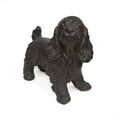 thumbnail image 1 of GDF Studio Messiah Outdoor Cast Stone Cocker Spaniel Dog Garden Statue, Brown, 1 of 6