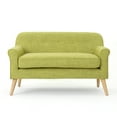 thumbnail image 1 of GDF Studio Mia Mid Century Modern Loveseat, Muted Green, 1 of 8