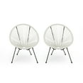 thumbnail image 1 of GDF Studio Mia Outdoor Hammock Weave Chair with Steel Frame (Set of 2), 1 of 7