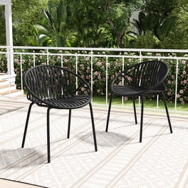 Kozyard Modern Classic Outdoor Metal Swivel Dining Rocker Chair