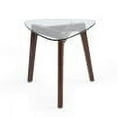 thumbnail image 1 of Mosier Mid-Century Modern End Table with Glass Top, 1 of 8
