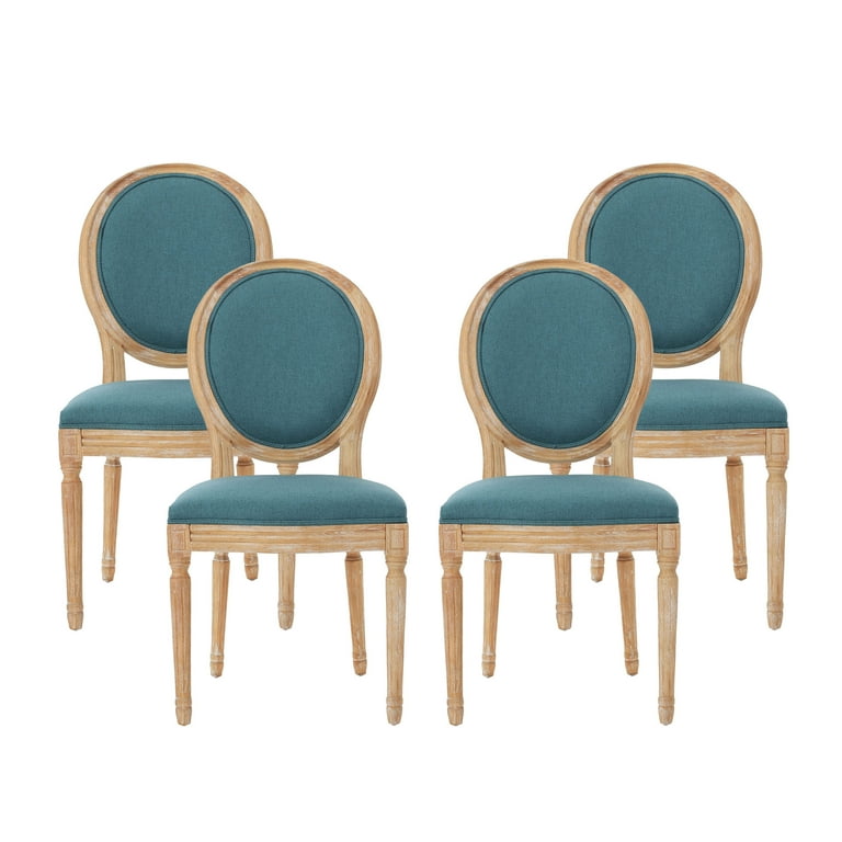 Teal dining chairs 2025 set of 4