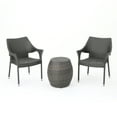 thumbnail image 1 of GDF Studio Orchard Outdoor Wicker 3 Piece Chair Chat Set, Multibrown, 1 of 21
