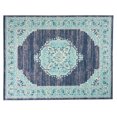 thumbnail image 1 of GDF Studio Oxbow 7'10" x 10' Indoor/Outdoor Area Rug, Blue and Ivory, 1 of 6