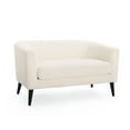 thumbnail image 1 of GDF Studio Portland Portia Indoor Velvet Glam Loveseat, Forest Green, 1 of 8
