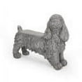 thumbnail image 1 of GDF Studio Rayshon Outdoor Cocker Spaniel Dog Bench, Gray, 1 of 9