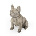 thumbnail image 1 of GDF Studio Rilo Outdoor Cast Stone French Bulldog Garden Statue, Gray, 1 of 9