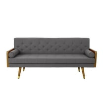 GDF Studio Sofa, Gray Fabric
