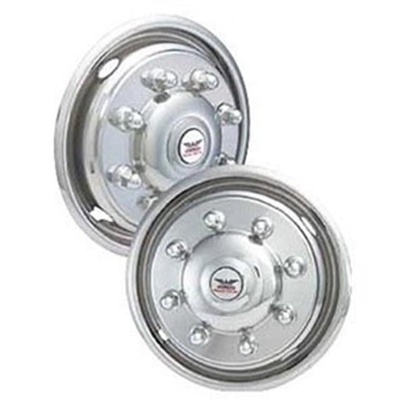 GDG01 16 in. Dually Wheel Simulators, Chrome