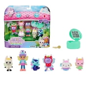Gabbys Dollhouse Fairylandia Fairy-riffic Friends Doll and Figure 6-pack, Ages 3+