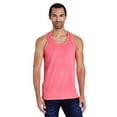 thumbnail image 1 of GDH300 Hanes Comfortwash Garment Dyed Tank Top New Railroad Coral Craze S, 1 of 3