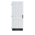 thumbnail image 1 of GDI Hardware Aluminum Kick Plate - Adhesive Mounted - Black Finish - 10" Height x 36" Width, 3/64" Thick for 38" Doors, 1 of 1