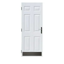 GDI Hardware Aluminum Kick Plate - Magnetic Mounted - Duro Coated/Dark Brown Finish - 6" Height x 28" Width, 3/64" Thick for 30" Doors