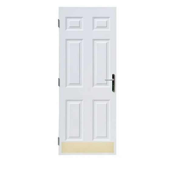 GDI Hardware Aluminum Kick Plate - Magnetic Mounted - Satin Brass Finish - 10" Height x 36" Width, 3/64" Thick for 38" Doors