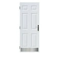 thumbnail image 1 of GDI Hardware Stainless Steel Kick Plate - Adhesive Mounted - Satin Finish - 10" Height x 32" Width, 3/64" Thick for 34" Doors, 1 of 2