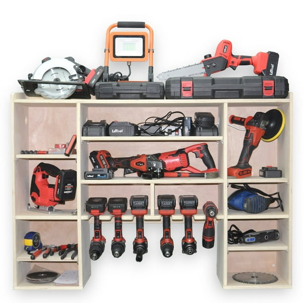 GDLF Power Tool Organizer Storage Rack Drill Holder Wall Mount Garage Organization Large Walmart Business Supplies