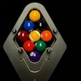 thumbnail image 1 of GDSAIO 1 PCS Practical Pool Table Rack Precision Engineered Rack System That Heavy Duty Solid 8 /9 Pro /Triangle Pool Racks Rhombus 40x27x27cm, 1 of 9