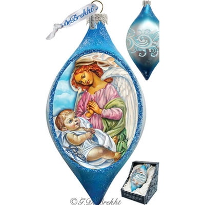GDeBrekht 757-022P Led Angelic Touch Glass Ornament Drop