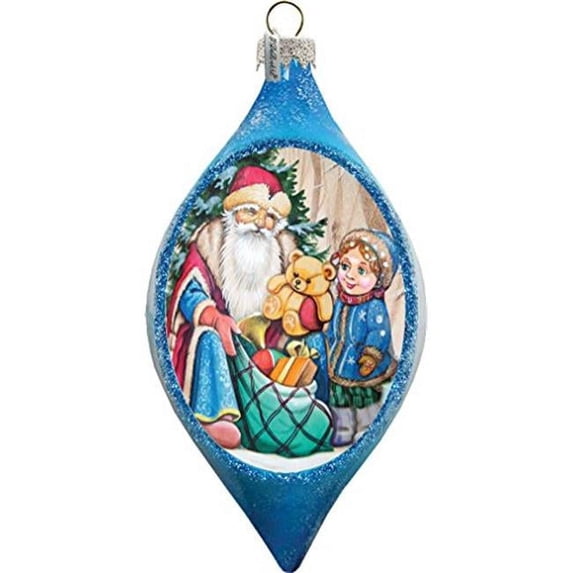 GDeBrekht 757-024 Toy-Bag Glass Ornament Drop