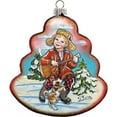 thumbnail image 1 of GDeBrekht 762-002 Dancing Boy Tree Glass Ornament, 1 of 2