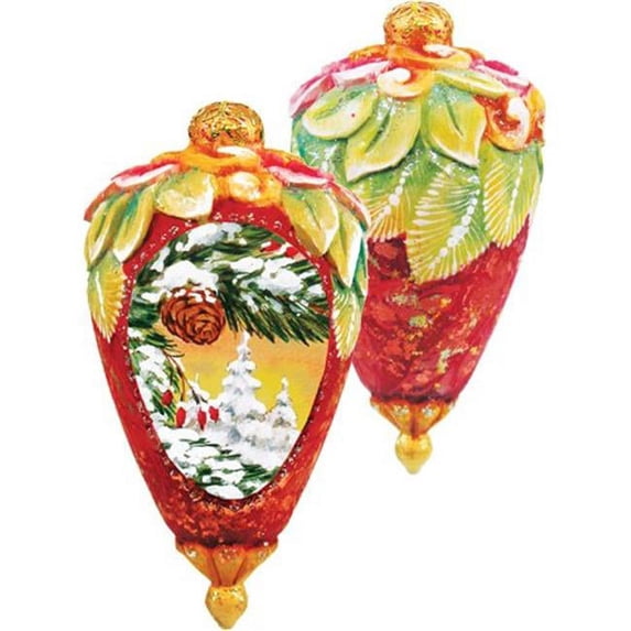 GDeBrekht Winter Forest Ornament, 3 in.