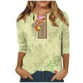thumbnail image 1 of GDfun Women's Fall Tunic Tops Cute Flowy Round Neck Sweater Top Long Sleeve Long Down Pullover, 1 of 4