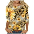 thumbnail image 1 of GDfun Women's Fall Tunic Tops Fashion Trendy Round Neck Sweater Top Loose Fit Long Down Pullover, 1 of 5