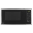 thumbnail image 1 of GE® 0.9 Cubic Foot Capacity Countertop Microwave Oven, Stainless, JES1095SMSS, 1 of 8