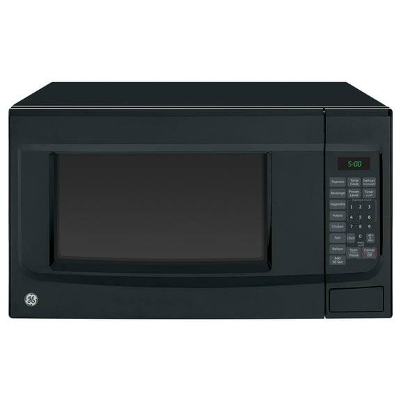 GE® 1.4 Cubic Foot Capacity Countertop Microwave Oven, Black, JES1460DSBB
