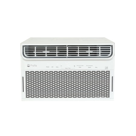 GE 10,000 BTU 110V Smart Window-Mounted Air Conditioner with Wi-Fi