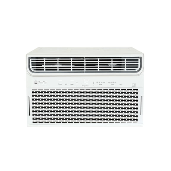 GE 10,000 BTU 110V Smart Window-Mounted Air Conditioner with Wi-Fi