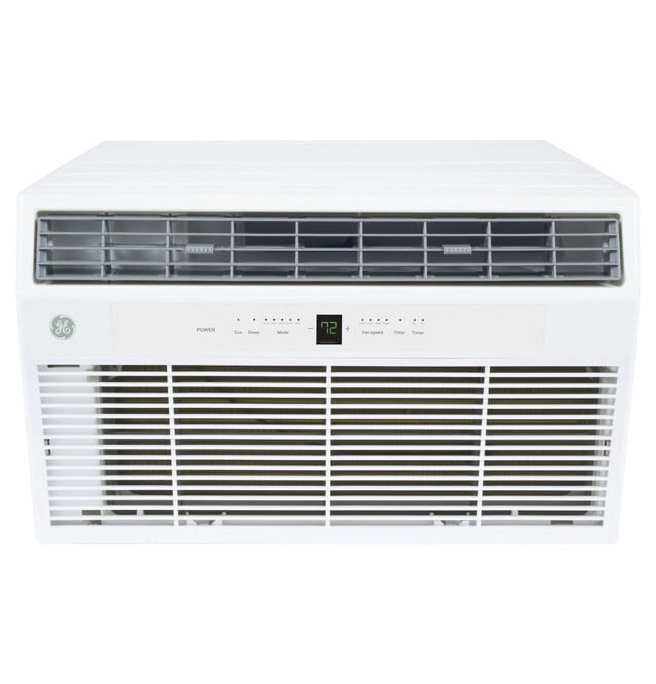 GE 10,000 BTU 208/230 Volt Through-the-Wall Air Conditioner with Electric Heat - AKEQ10DCJ