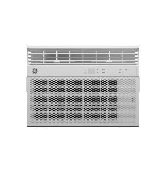 GE 10,000 BTU Smart Electronic Window Air Conditioner for Rooms up to 450 Sq. Ft., White