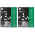 thumbnail image 1 of GE 100 LED Miniature Lights Energy Smart ConstantOn, Pure White (2-Pack), 1 of 4