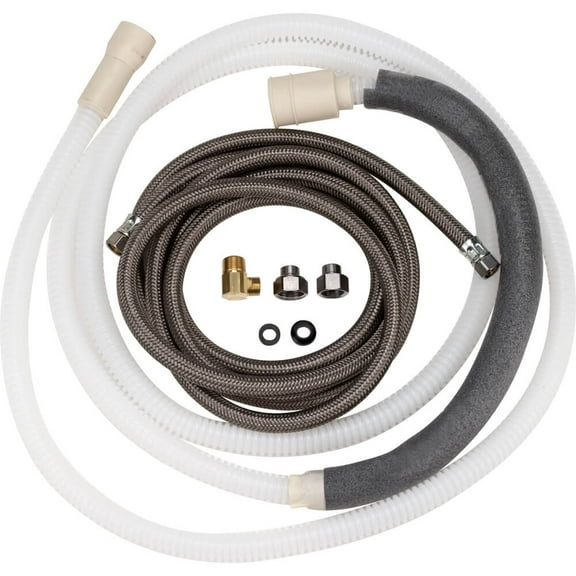 GE 10FTDISHKIT Large-Port 10-ft Drain Hose Kit (Tall Tub)