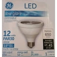 thumbnail image 1 of GE 13126 Par30 LED low glare Dimmable 12 watt, 650 lumen, 2850K, LED Spot Light Bulb, 1 of 2