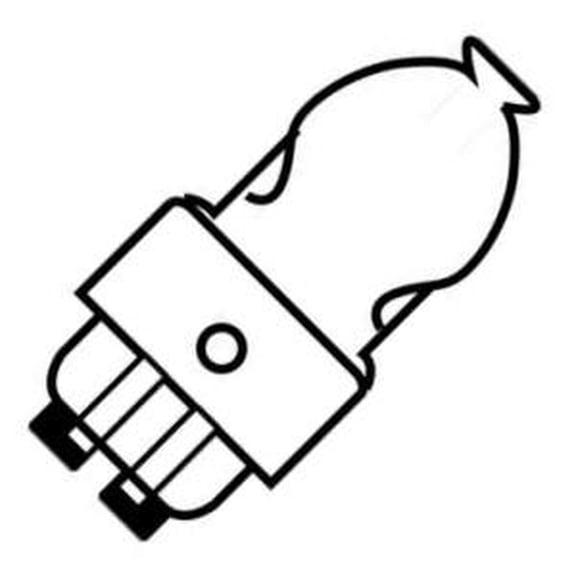 GE 13667 - 1962TY Miniature Automotive Light Bulb