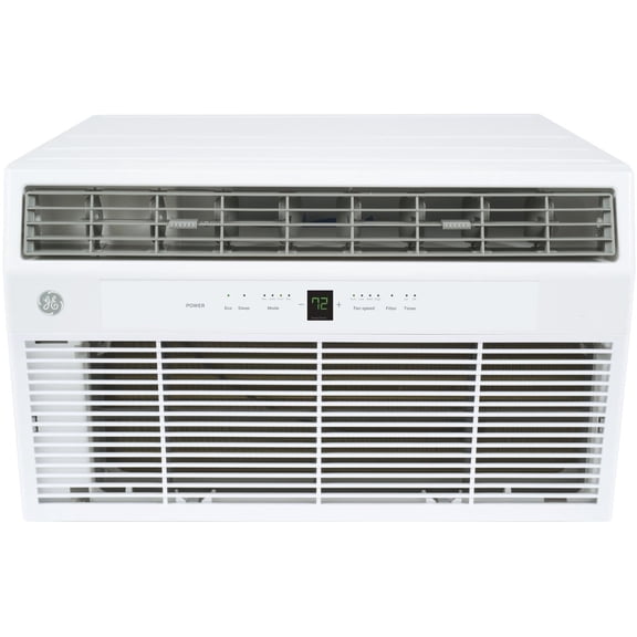 GE 14,000 BTU 230V Built-In Through-the-Wall Mounted Air Conditioner with Remote Control