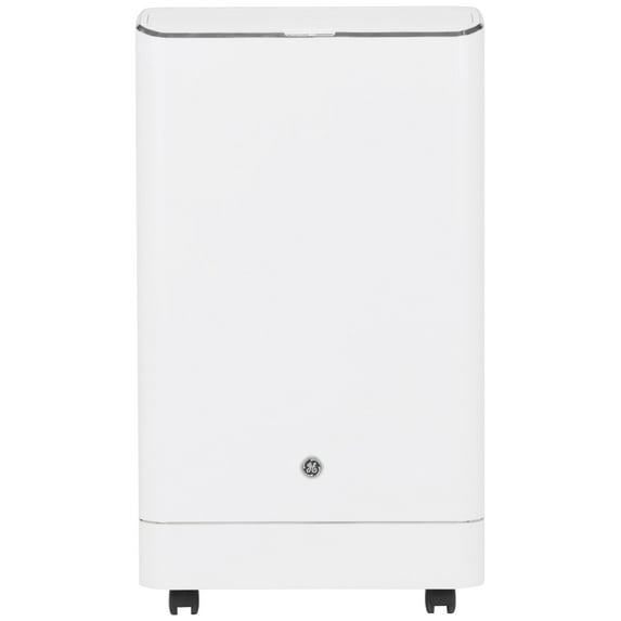 GE 14,000 BTU Portable Air Conditioner for 550 sq ft Rooms, White
