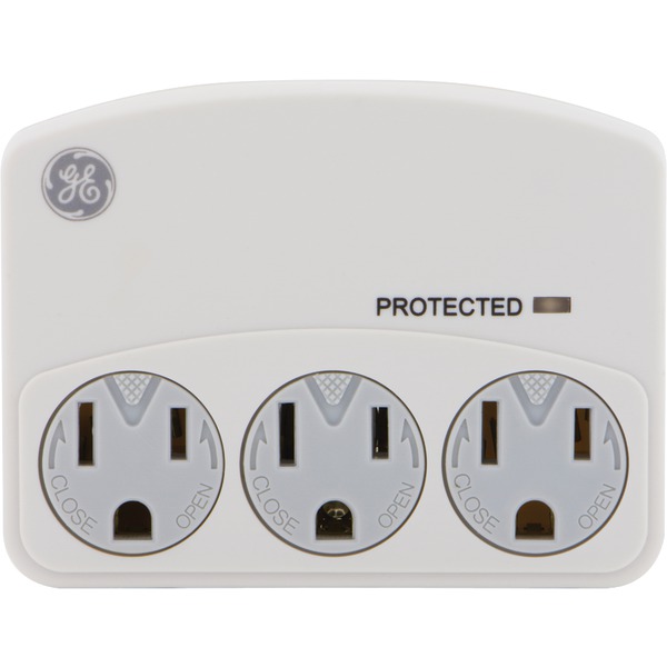 GE 14052 3Outlet InWall Surge Protector